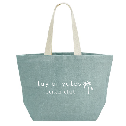 Soft Jute Beach Bag
