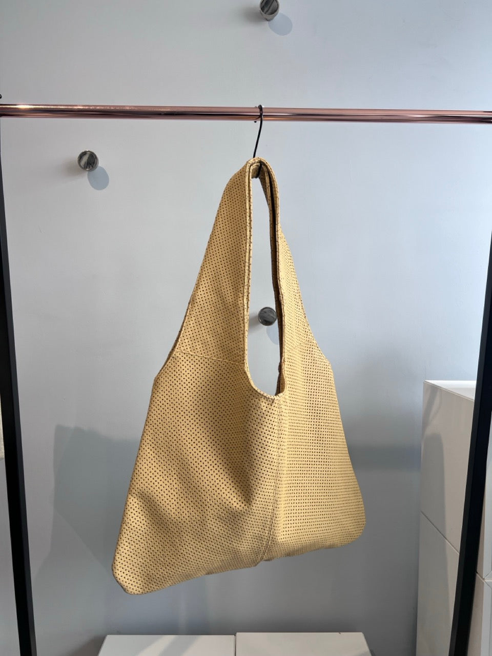 One Off - Agnes - Perforated Butter Yellow