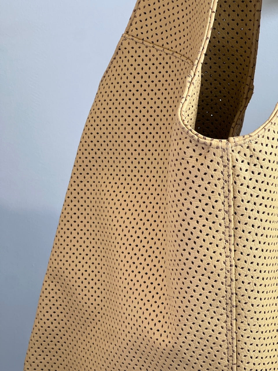 One Off - Agnes - Perforated Butter Yellow
