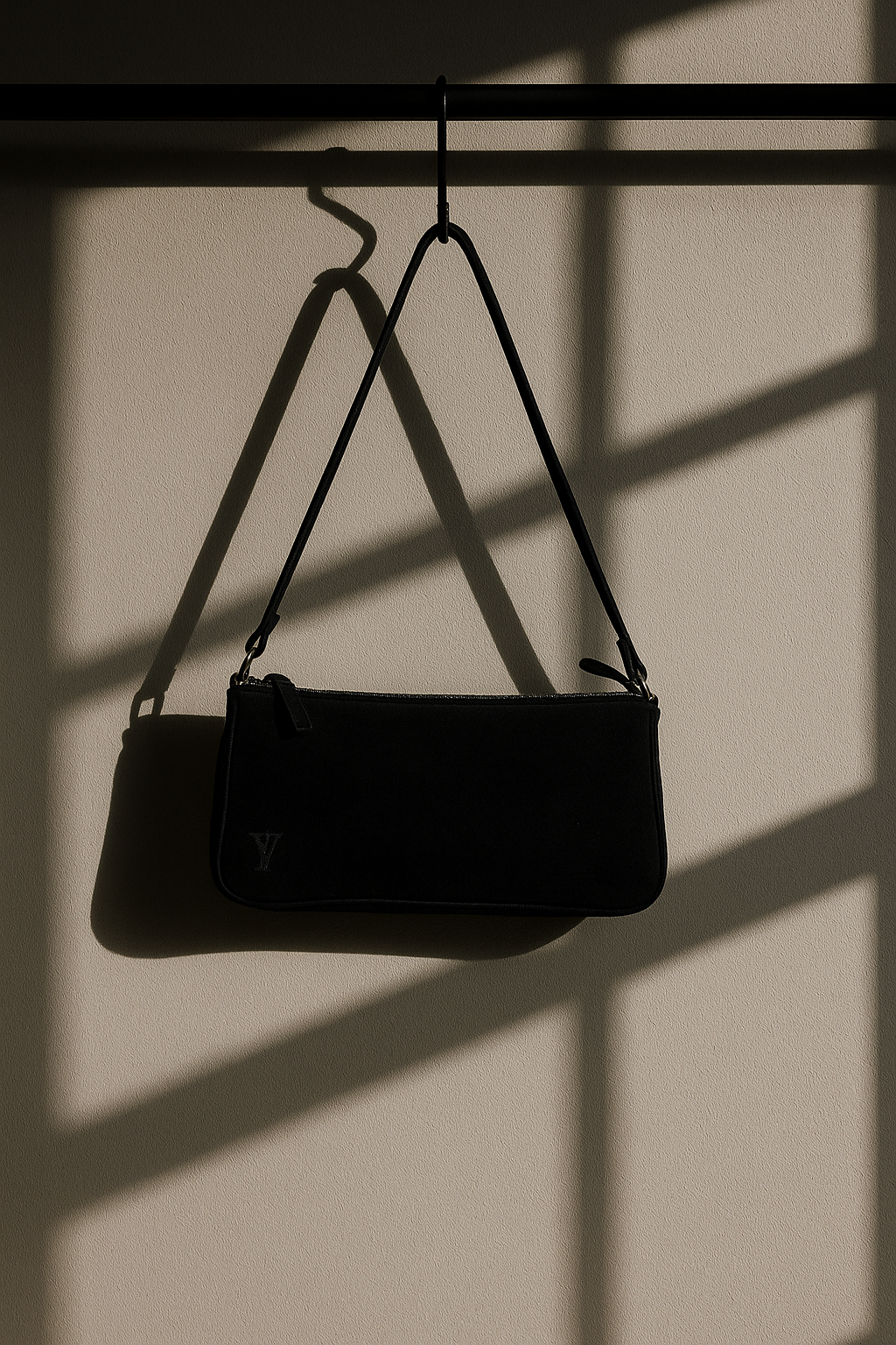 Suede Jenny Shoulder Bag