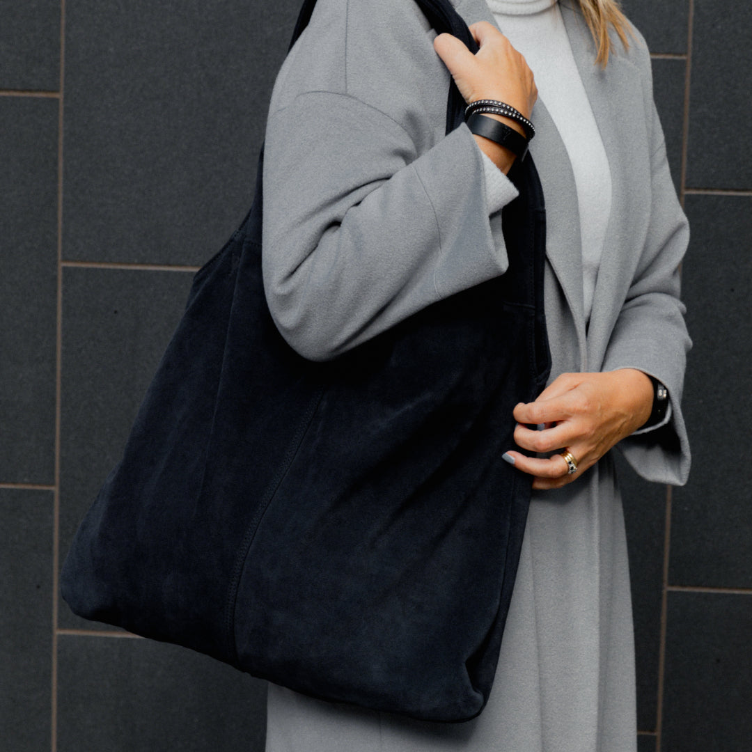 One Off - Agnes -Inky Blue Suede