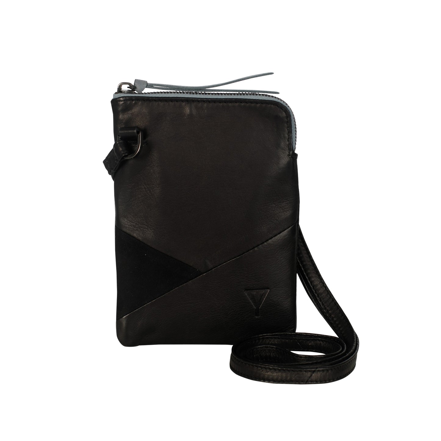 Doris crossbody in Leather and Suede