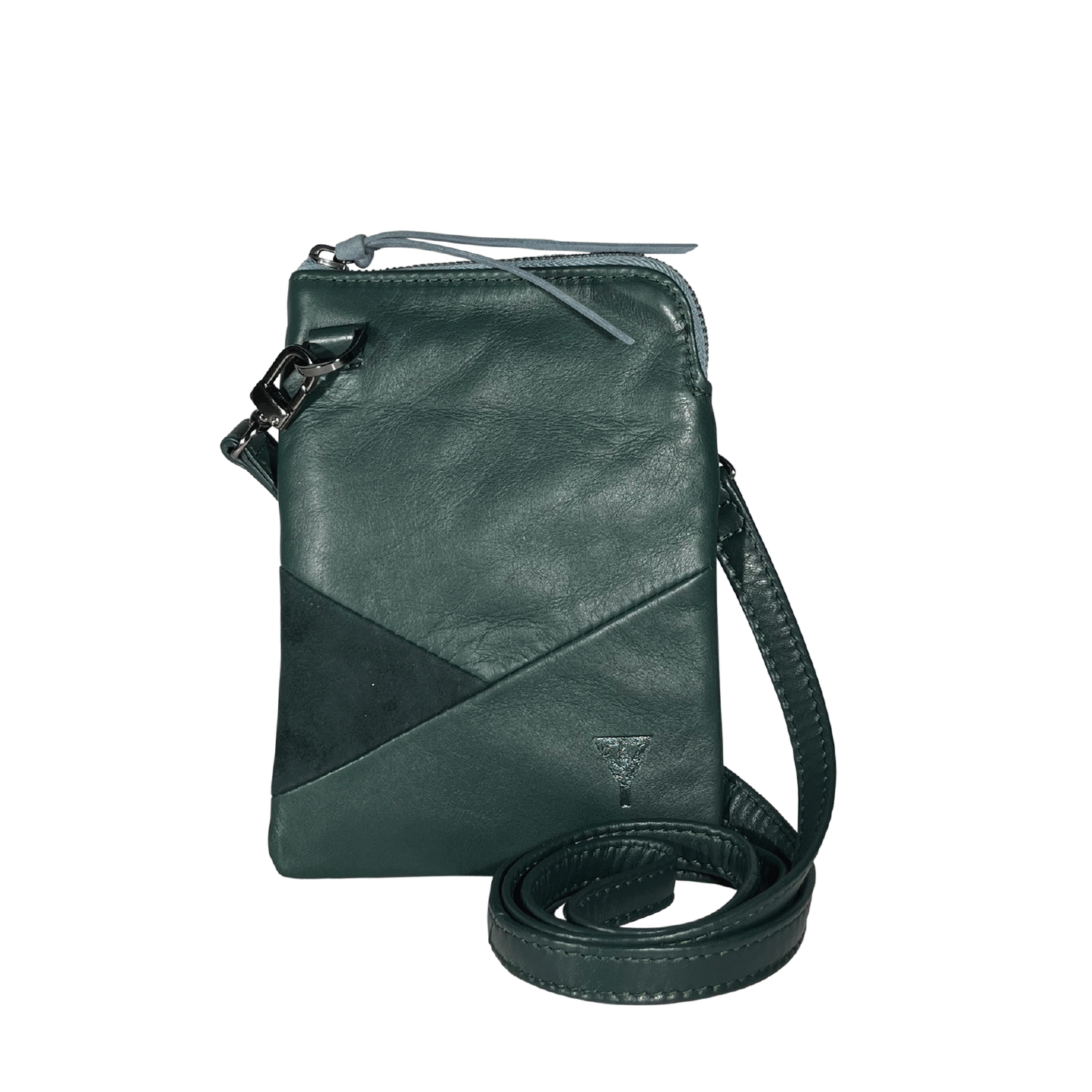Doris crossbody in Leather and Suede
