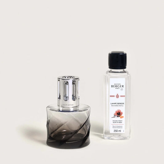 Black Spirale Lampe Berger Gift Set