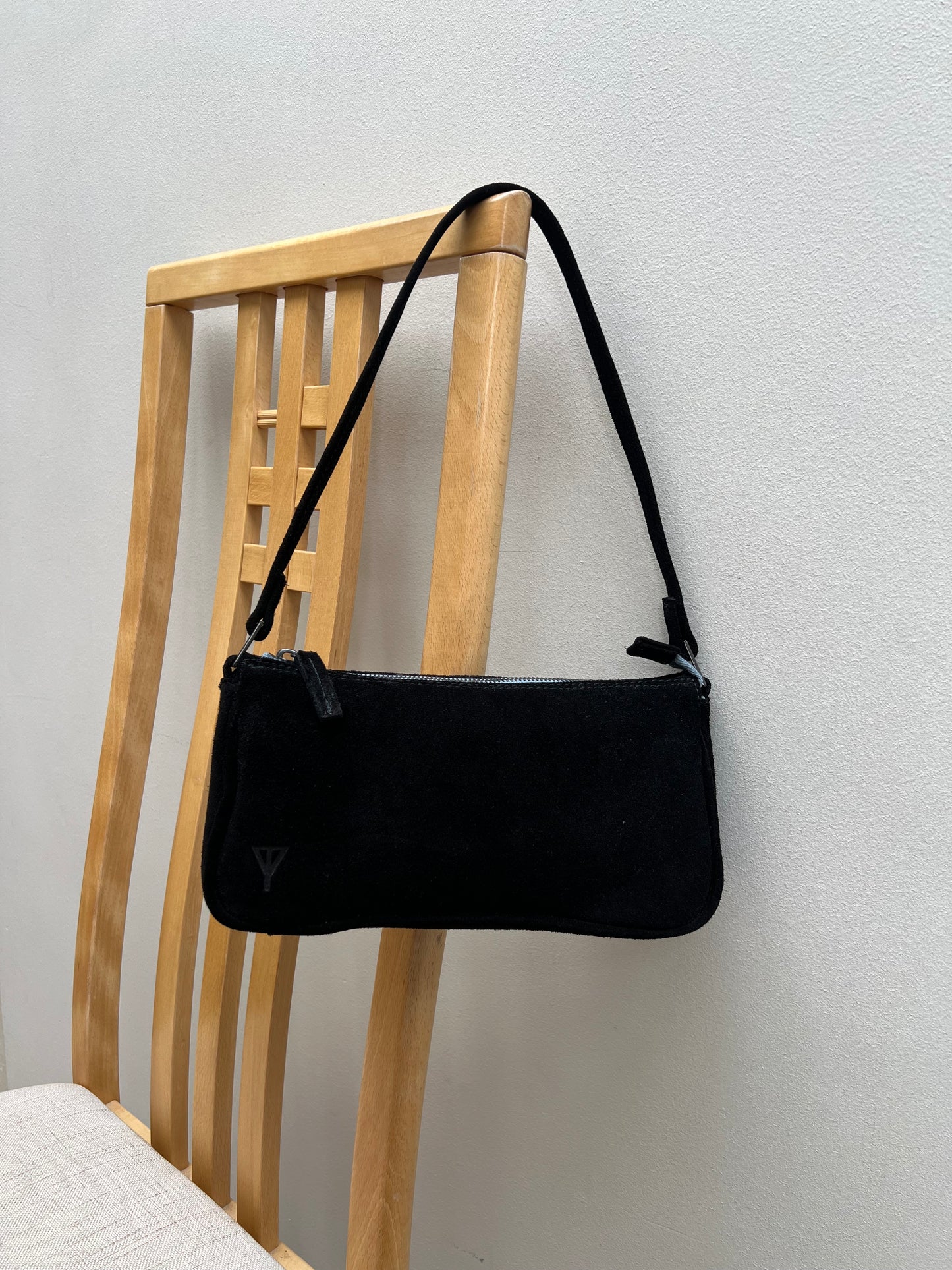 Suede Jenny Shoulder Bag