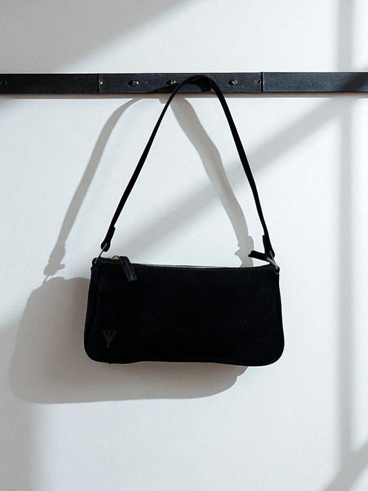 Suede Jenny Shoulder Bag
