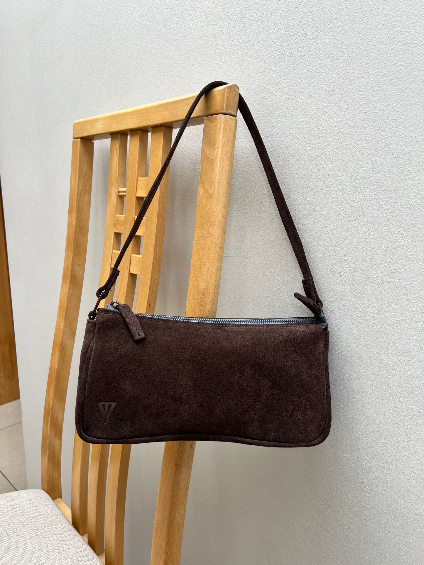 Suede Jenny Shoulder Bag