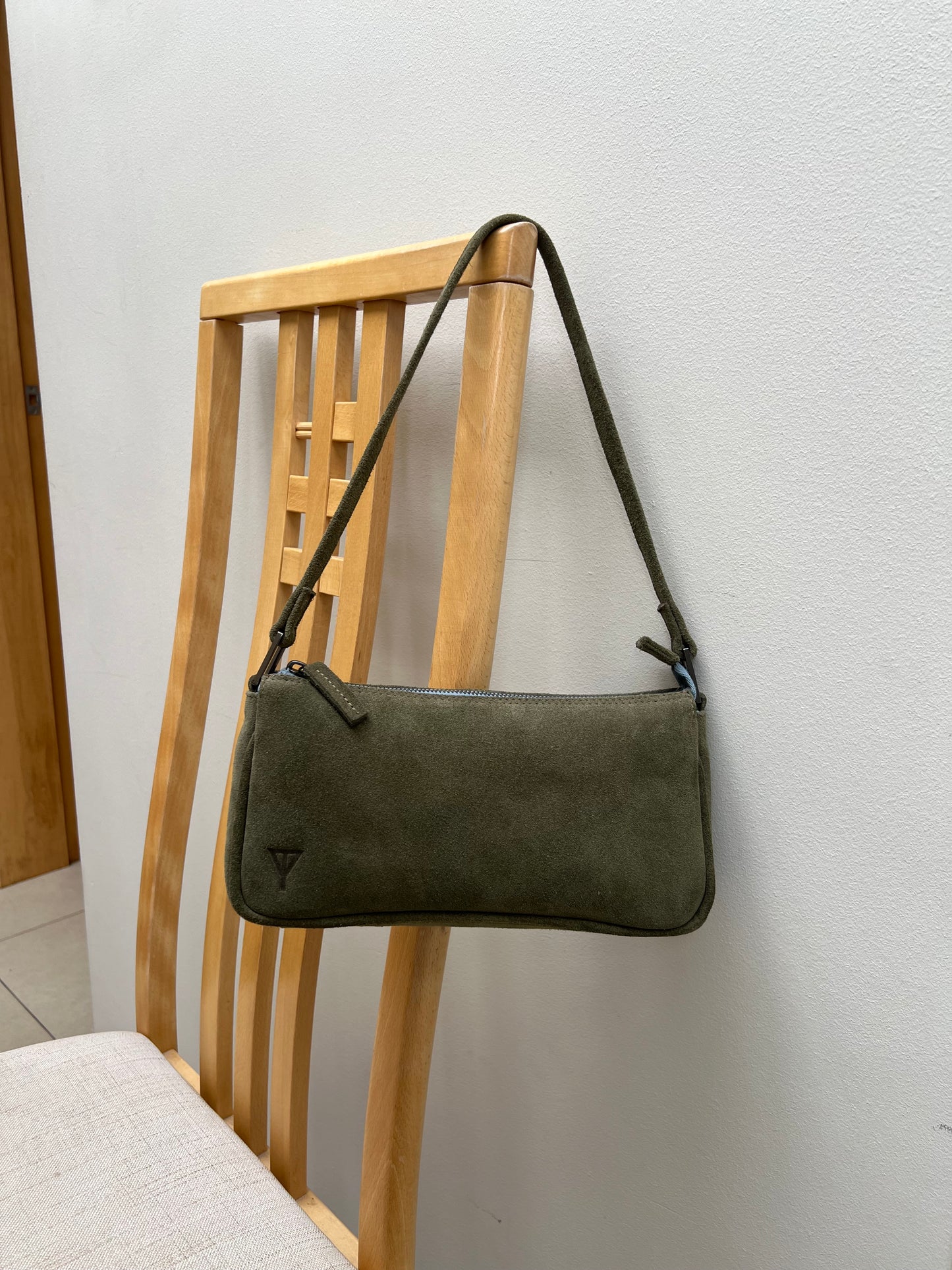 Suede Jenny Shoulder Bag