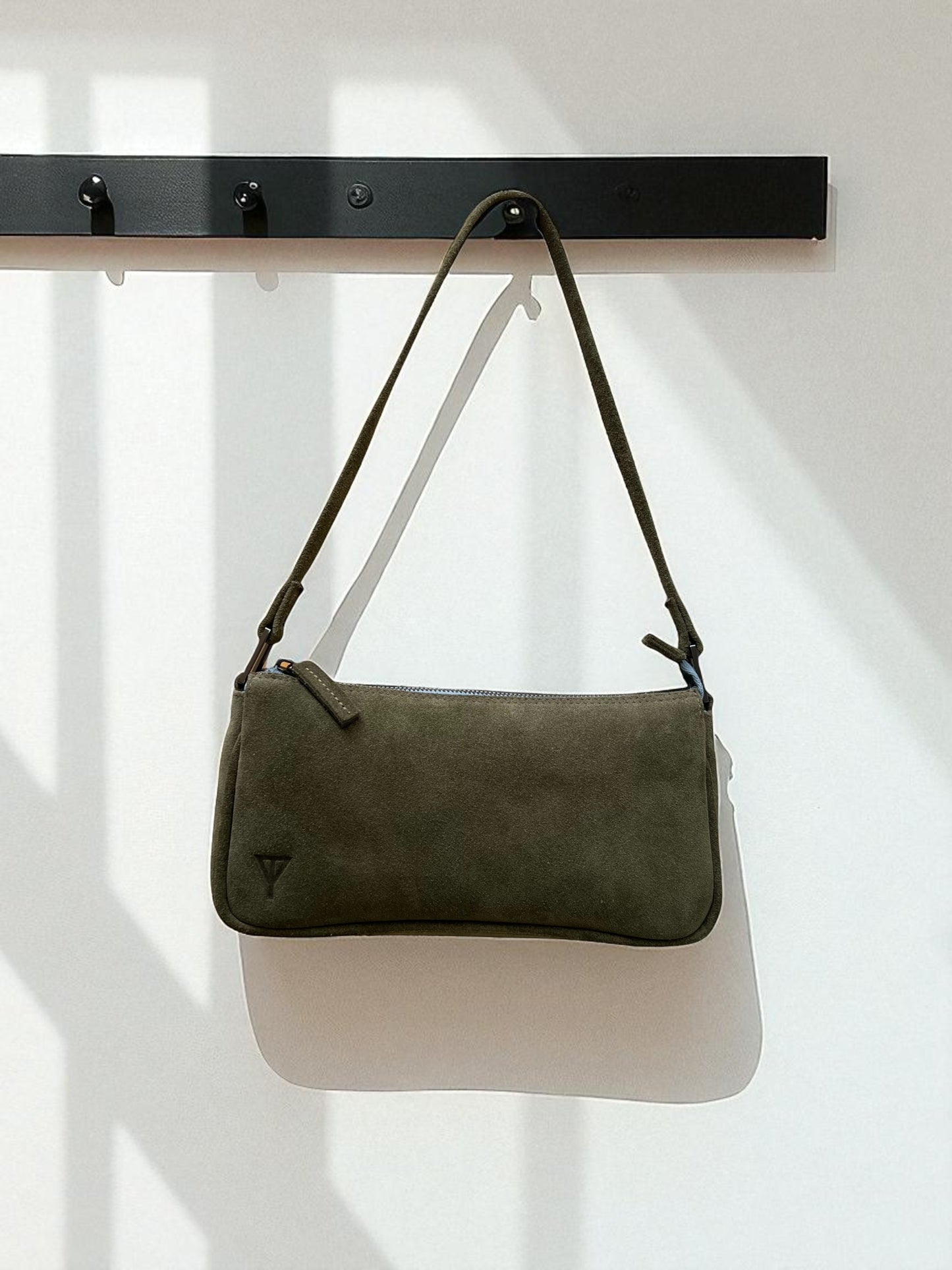 Suede Jenny Shoulder Bag