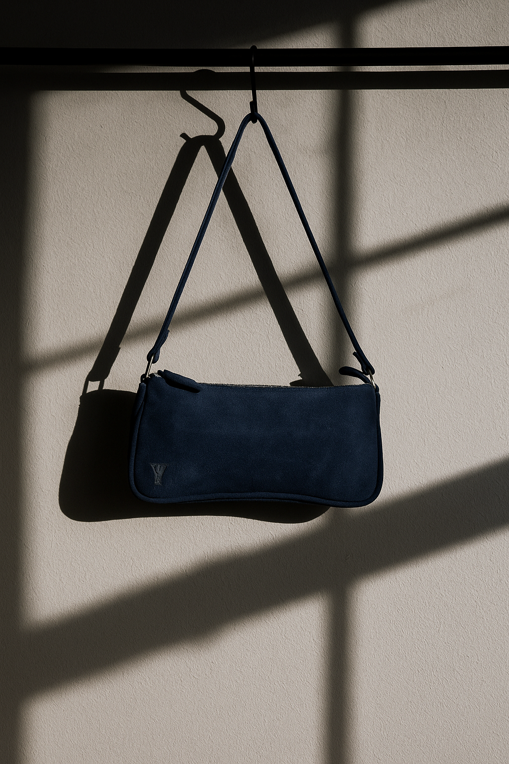 Suede Jenny Shoulder Bag