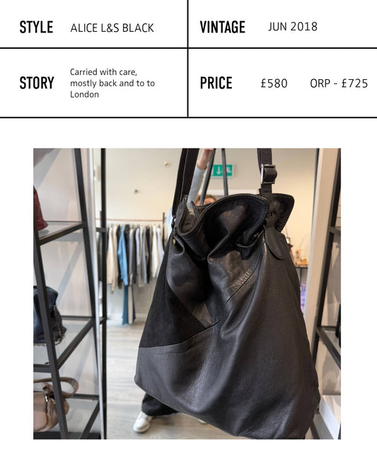 Alice Leather & Suede - Black (re:deem)