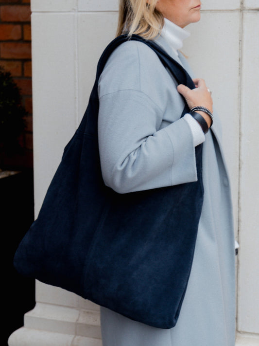 One Off - Agnes -Inky Blue Suede