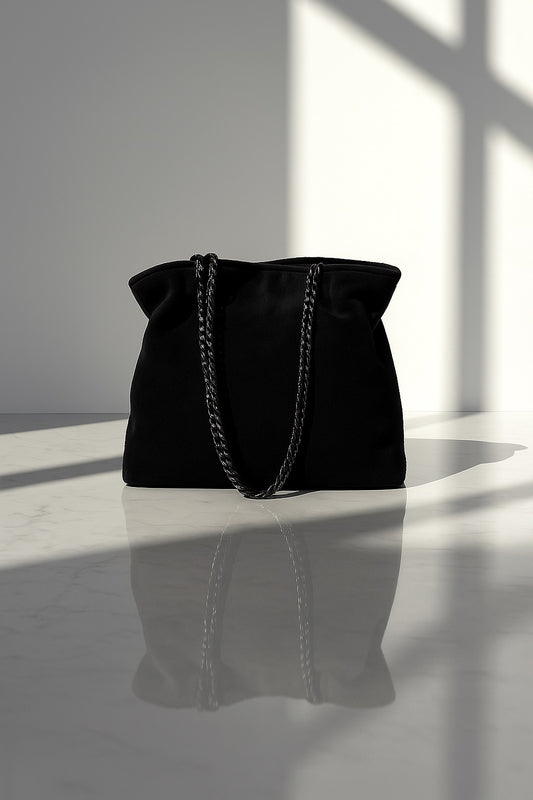 Suede Tilly Clutch