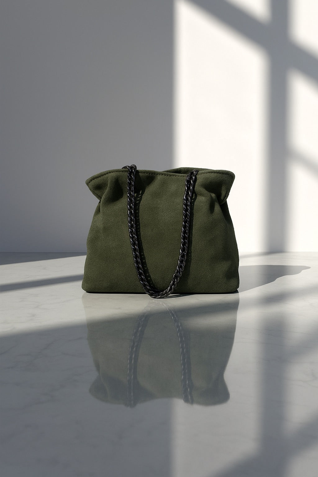 Suede Tilly Clutch