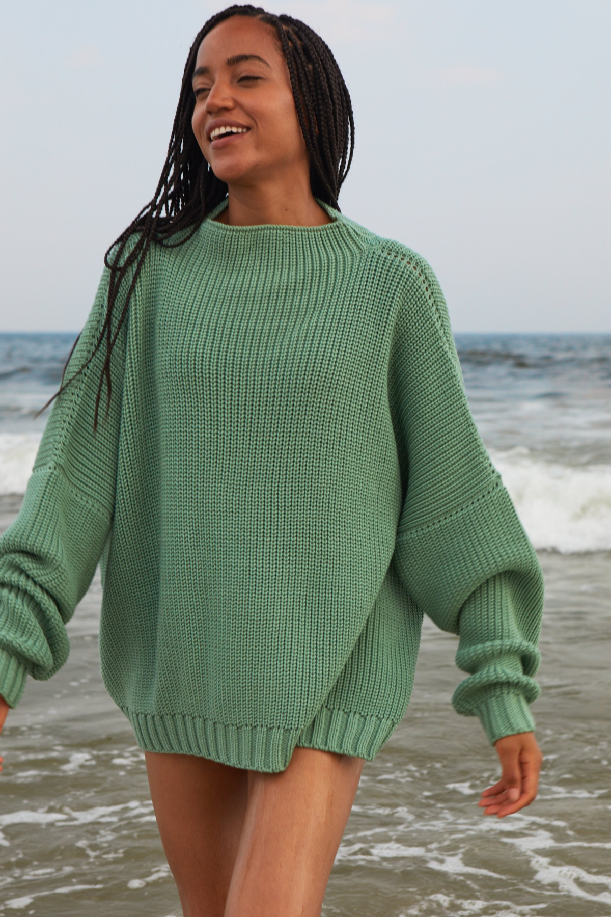 Laumes Sweater - Sage Green